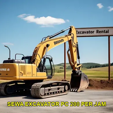 Sewa Excavator Pc 200 Per Jam